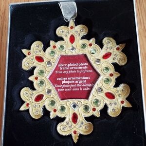 🍋NIB SILVER PLATED PHOTO FRAME